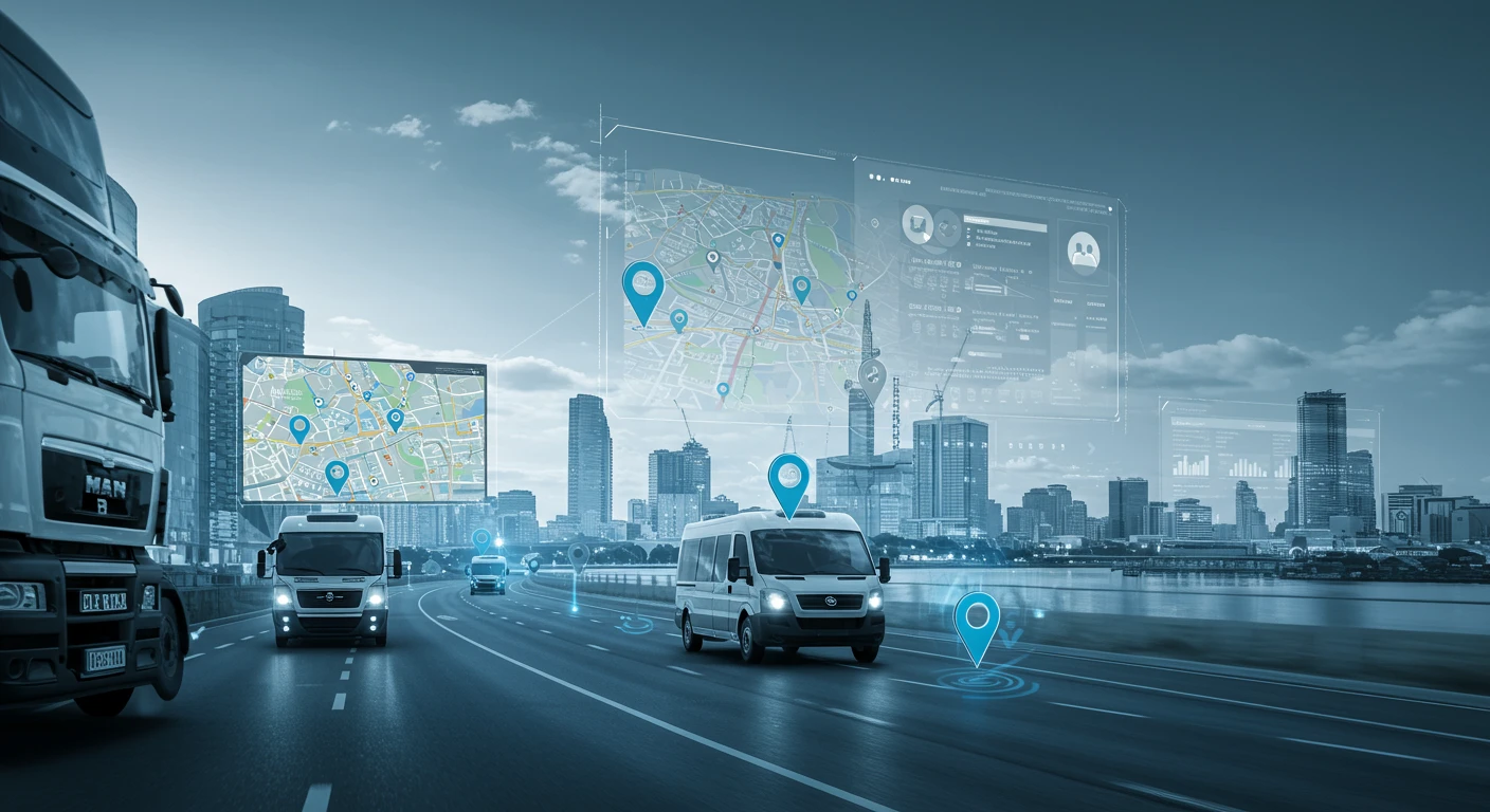 Benefits of GPS Tracking for Commercial Trucks