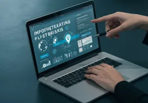 Implementing fleet business tracker illustration