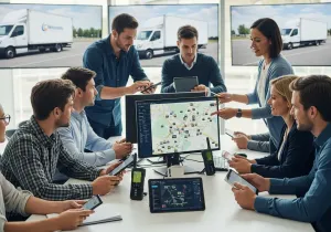 Business Outcomes with Business Vehicle Tracker illustration