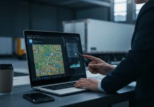 Commercial Fleet Optimization Overview Visual Commercial Fleet Optimization Overview illustration