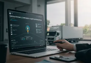 Implementing Commercial Fleet Optimization Visual Implementing Commercial Fleet Optimization illustration