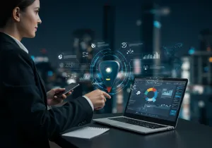 Business Outcomes with company GPS tracker Visual Business Outcomes with company GPS tracker illustration