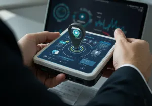 Implementing GPS tracking devices Visual Implementing GPS tracking devices illustration