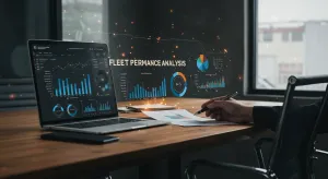 Business Outcomes with Fleet Optimization Visual Business Outcomes with Fleet Optimization illustration