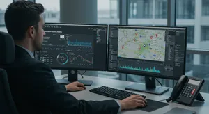 Automated compliance monitoring dashboard