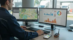 Real-time efficiency monitoring dashboard