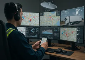 Advanced fleet management dashboard with AI optimization