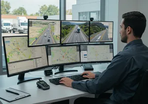 Advanced security monitoring dashboard