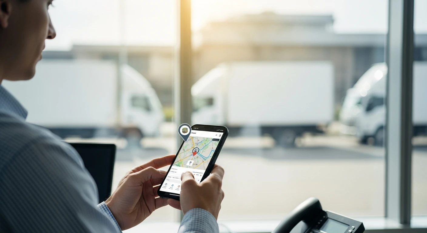 GPS Tracker Commercial services support fleet tracking and performance