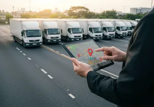 GPS Tracking for Business Overview illustration