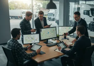 Business Outcomes with GPS Tracking for Business illustration