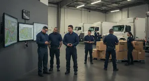 Successful fleet management implementation with GPS tracking system deployment