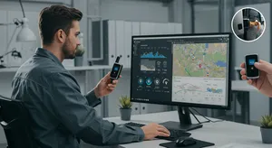 Fleet maintenance management system with diagnostic monitoring and scheduling tools