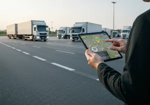 GPS Tracking for Snow Removal Services Overview illustration